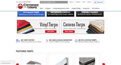 Desktop Screenshot of canopiesandtarps.com